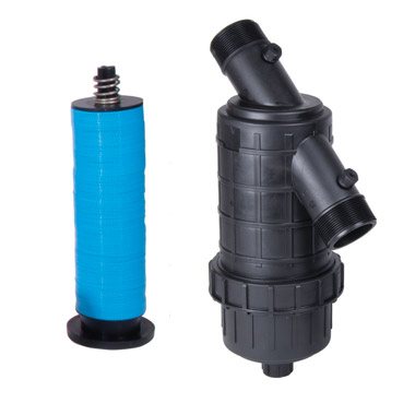 1 1/2" & 2" MPT Plastic Filter with Disc Elements